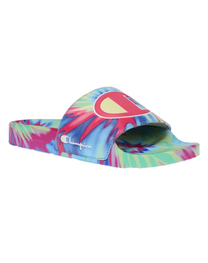 Champion Badslippers Dames - Gekleurd - Tie Dye ( 971508-RTY )